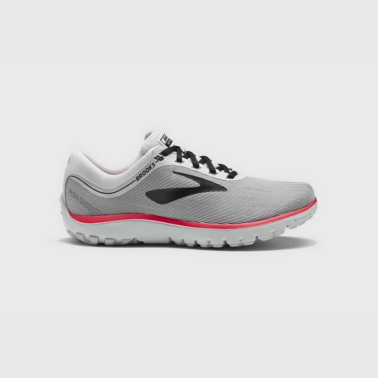 Brooks Pureflow 7 Womens Road Running Shoes - White - Philippines (314975RAM)